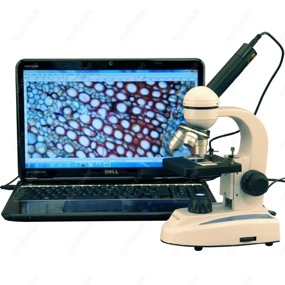 Amscope Microscope Kid Microscope - AmScope Student Kids Metalen Frame Glazen