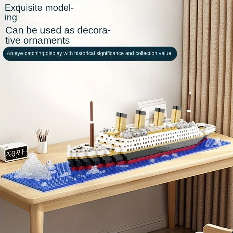 Science Olympiad - Titanic cruiseschip kleine deeltjes assemblage bouwstenen